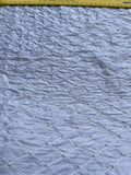 Designer Quality Silk Shantung Quilt with Pearl - SNOW WHITE!!!