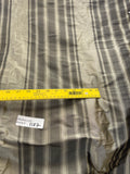 Designer Quality Silk Taffeta Stripes  - BLACK/ GRAY!!!