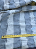 Designer Quality Silk Taffeta Stripes - IVORY/ GRAY!!!