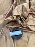 Fabulous Quality Iridescent Silk Shantung - GOLD / BROWN!!!