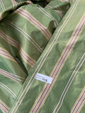 Designer Quality Silk Taffeta Stripes  - Oak Hallow / SHALLOW VALLEY!!!