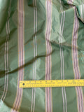 Designer Quality Silk Taffeta Stripes  - Oak Hallow / SHALLOW VALLEY!!!