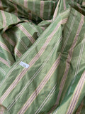 Designer Quality Silk Taffeta Stripes  - Oak Hallow / SHALLOW VALLEY!!!