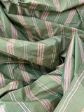 Designer Quality Silk Taffeta Stripes  - Oak Hallow / SHALLOW VALLEY!!!